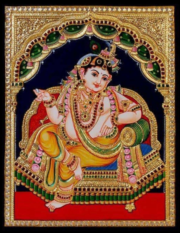 Tanjore Painting Art Online Class – Enrollment