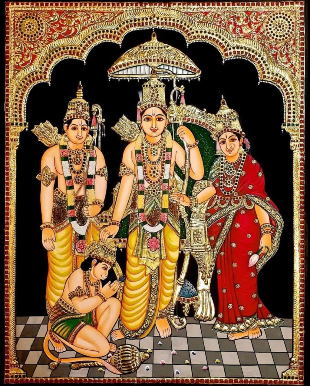 Tanjore Painting Art Online Class – Enrollment
