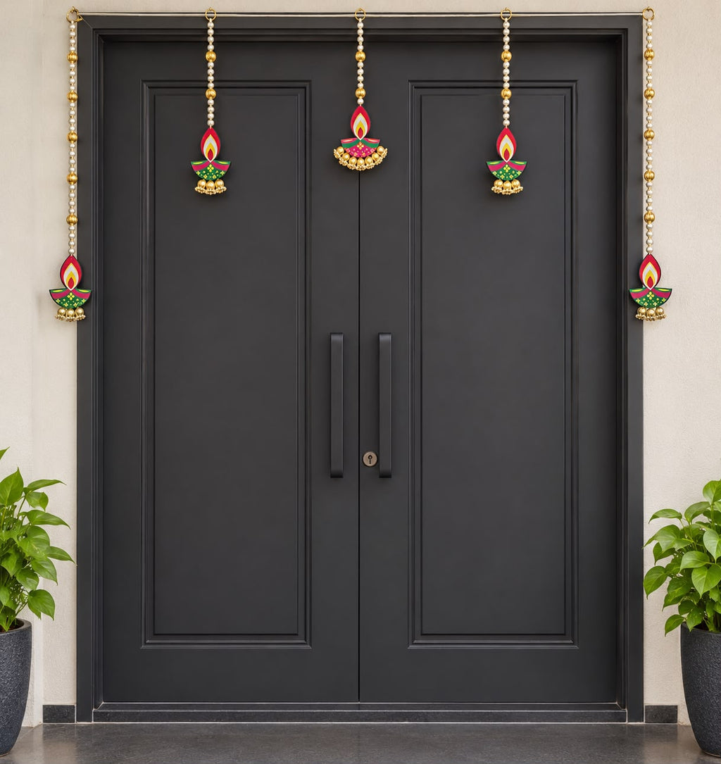 Diya Thoran for Entrance