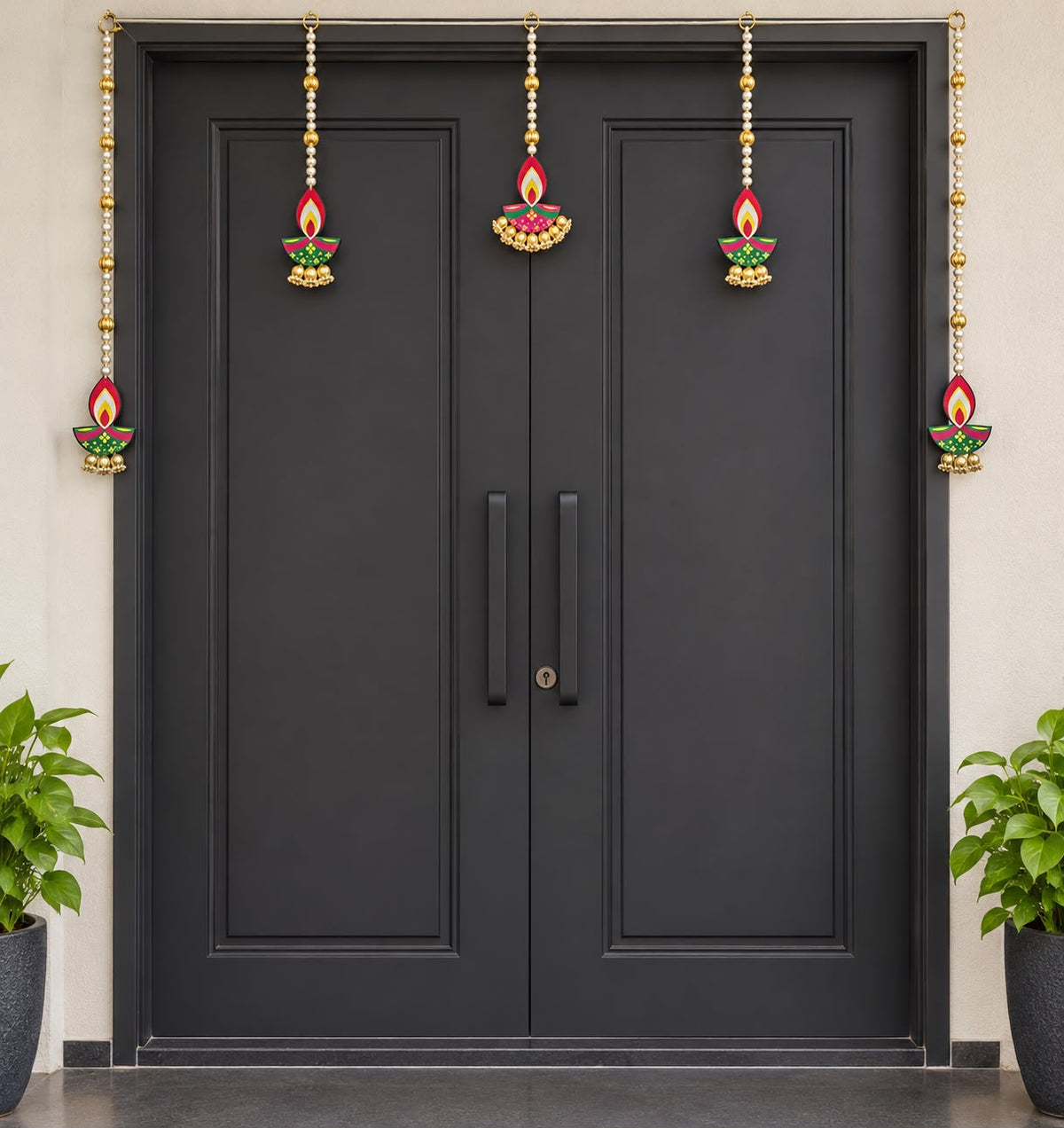 Diya Thoran for Entrance
