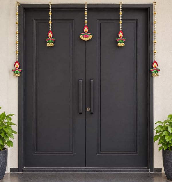 Diya Thoran for Entrance