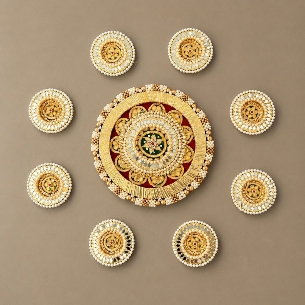 Rangoli Mat – Elegant Festive Décor