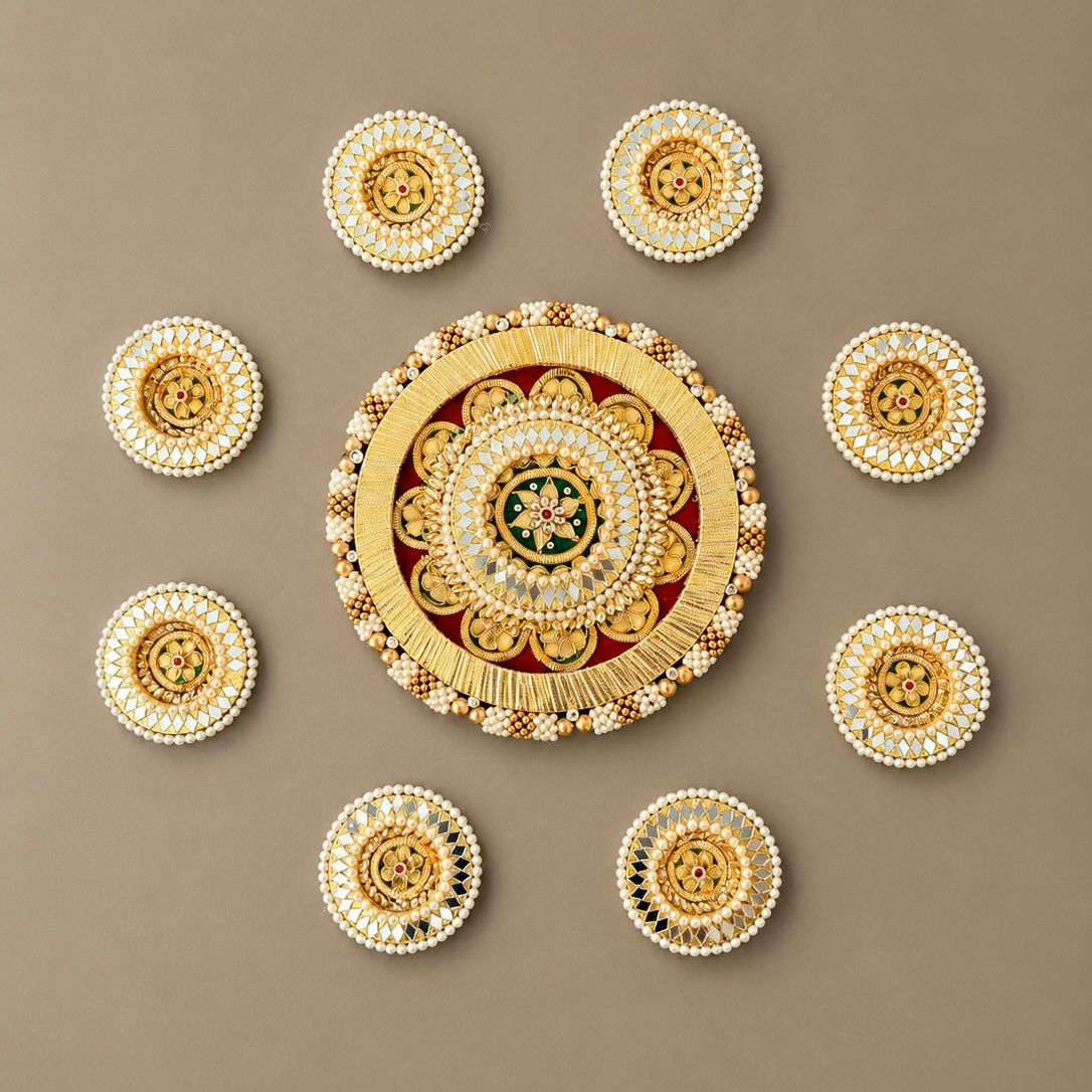 Rangoli Mat – Elegant Festive Décor